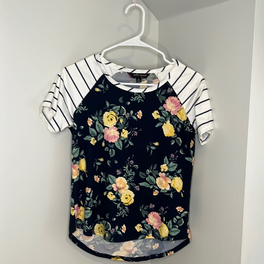 Kids XL, floral, T-shirt